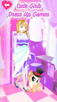 Dress Up Games For Girls - Anime Fashion Screen Shot 1