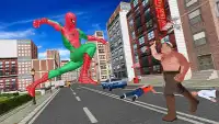 Spider Hero vs War Robots: Lucha de superhéroes Screen Shot 2
