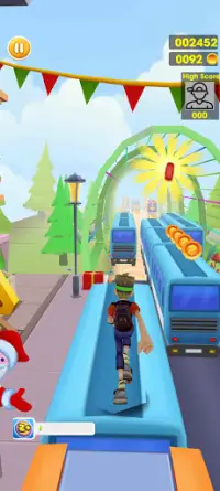 Subway Run - Train Surf 3D Screen Shot 1
