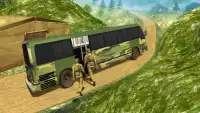 E.U. Exército ônibus dever Screen Shot 3