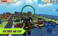 Robot Hero: City Simulator 3D Screen Shot 3