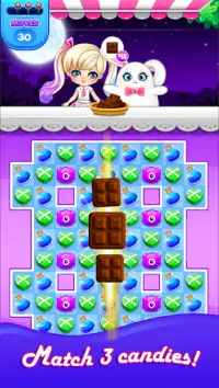 Candy Sweet Fruits Blast  - Match 3 Game 2020 Screen Shot 3