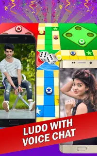 Play with Friends-Ludo Pro 2021 & Voice Chat Screen Shot 0