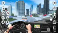 لعبة سائق الحافلة حافلة محاكاة القيادة Screen Shot 1