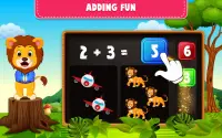 Детская математическая игра для сложения, деления Screen Shot 12