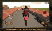 City Bike Roof Jump Stunt Sim Screen Shot 3