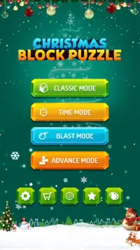 Christmas Block Puzzle Games - Clash of Bricks Screen Shot 3