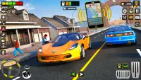 City Cab Driver Car Taxi Games Screen Shot 1