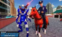 Russian Police Horse Robot Cop - Crime City Wars Screen Shot 0