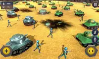 Battle Simulator World War 2 - Stickman Warriors Screen Shot 3