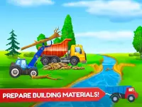 建設機械で家を建てる！子供向けゲーム Screen Shot 6