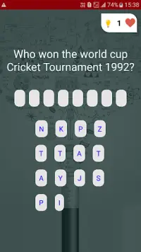 Cricket Quiz Screen Shot 5
