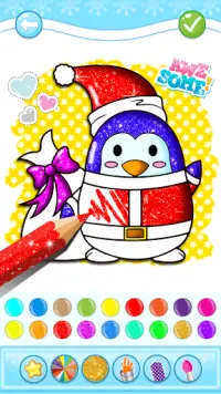 Christmas Coloring Game - Learn Colors Screen Shot 3