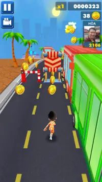 Subway Ride: 3D Subway Surf Run Dash Surfers Game Screen Shot 3