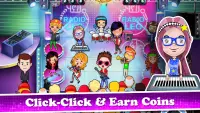 Christmas Music Band Party clicker - Idle games Screen Shot 2