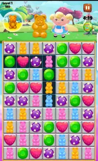 Gummy Bears Crush - gummy bears games Screen Shot 1