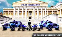 US Police Hummer Jeep Transport: Quad Bike & Plane Screen Shot 2