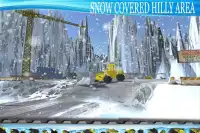 सर्दियों बर्फ हल ट्रक सिम 3 डी Screen Shot 0