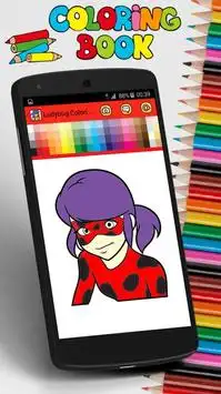 Coloring Pages for Ladybug Screen Shot 3