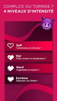 ❤️ Jeu Coquin pour Couple 🌶 Hot & Sexy Screen Shot 2