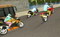 Moto Rider Racing 2017 - Highway bike racer Screen Shot 6