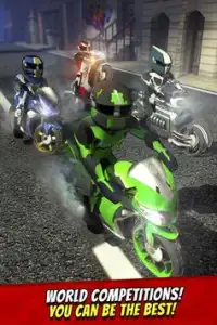 Highway Motorrad Rider Rennen Screen Shot 2