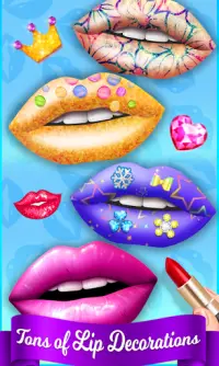Lips art | Makeup Game | Perfect Lipstick Coloring Screen Shot 4