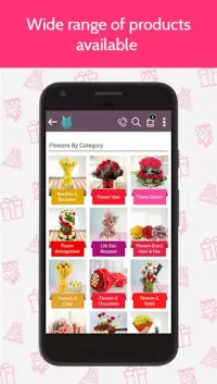 Flowers Cakes Online: Gifts Delivery Screen Shot 1