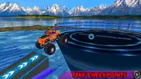 Extreme Monster Truck Simulation : 3D Stunts 2018 Screen Shot 5
