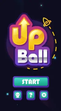UpBall(Space Jump) - Casual Arcade Game Screen Shot 0