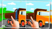Puzzle dla dzieci - Samochody ciężarowe Screen Shot 6