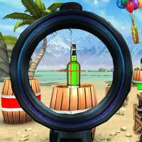 Real 3D Shoot: juego gratuito de disparar botellas