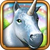 Kuda Unicorn Balap Hewan 3D