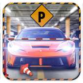 City Parking Sports Car Driving Test Simulator 3D