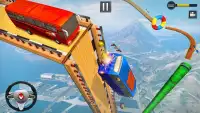 Police Mega Ramp Bus Stunts : Impossible Tracks 3D Screen Shot 0