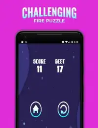 Challenging Fire Puzzle Game Screen Shot 2