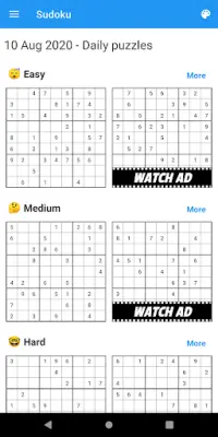 Sudoku - Daily Challenges Screen Shot 1