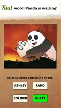 Word Panda Farm Screen Shot 0
