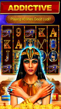 Slot Machine: Cleopatra Slots Screen Shot 5