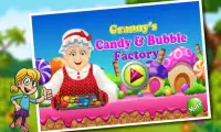 Gum & de doces fábrica Granny Screen Shot 0