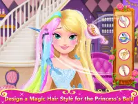 Long Hair Princess 2 Royal Prom Salon Dance Games Screen Shot 0