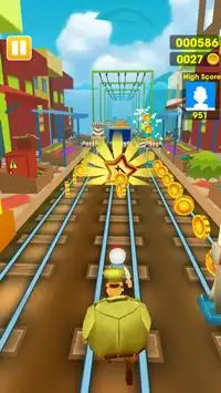 Subway Boy Train Adventure Screen Shot 2