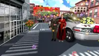 ليموزين سيارات الزفاف 3D سيم Screen Shot 5
