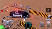 Police car parking 3d police car driving game Screen Shot 1
