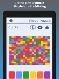 Flood Puzzle Game - Brain Game Screen Shot 9