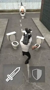 Toilet Fight Screen Shot 0