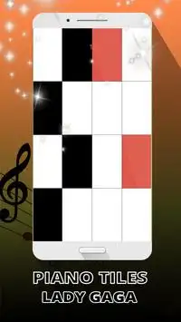 Lady Gaga Piano Tiles Screen Shot 0