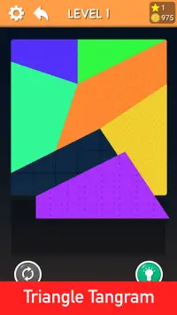Tangram Osmo King - Triangle Design Square Puzzle Screen Shot 3