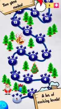 Bubble Shooter Christmas Balls Screen Shot 3