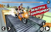 Bike Stunts 3D - Traffic Rider Bike Racing Games Screen Shot 8